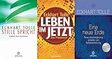 Stille spricht / Leben im Jetzt / Eine neue Erde + 1 exklusives Postkartenset - Eckhart Tolle 