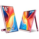 【Écran IPS 16 pouces avec angle de vision large de 178° 】100 % sRGB et rapport de contraste de 1200:1 garantissant la précision des couleurs ; la technologie FreeSync élimine les déchirures d'écran pour des mouvements fluides. Le HDR améliore la gamme dynamique de 300 % avec des noirs/blancs plus profonds ; les couches à faible lumière bleue + sans scintillement réduisent la fatigue oculaire.