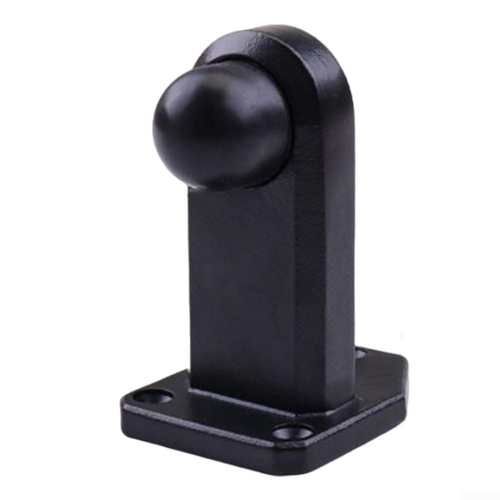 Windproof stainless steel door stopper with anti collision feature to reduce noise and protect For bedroom and bathroom doors, and sturdy design (long)