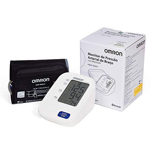 OMRON Monitor de Pressão Arterial Profissional de Braço com Bluetooth HEM-9200T