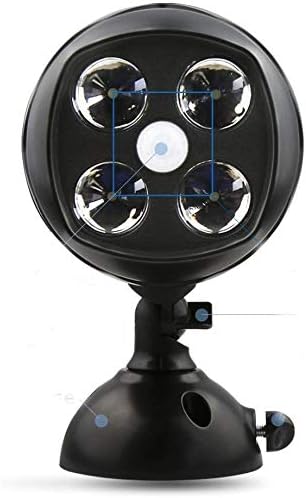Bestland Wireless LED Security Light with PIR Motion Sensor Battery Powered Ultra Bright Spotlight Weatherproof Outdoor Indoor Wall Light Safety Lights for Home Garage Patio Entrance Garden Yard