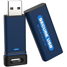 SecureData SecureUSB BT 256GB Hardware Encrypted USB Drive FIPS 140-2 Level 3 Unlock via Phone App TAA Compliant, CJIS, HIPAA, CMMC, GDPR Compliant, Works with Mac USB 3.0 Encrypted Flash Drive
