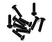 TEKNO RC LLC M3x12mm Button Head Screws Black 10 TKR1404 Electric Car/Truck Option Parts