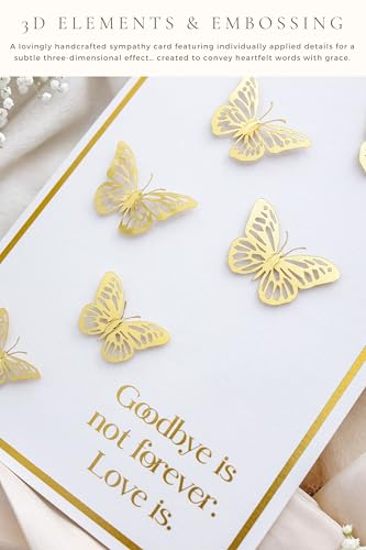 Carte de deuil et condoléances avec enveloppe Joli Coon