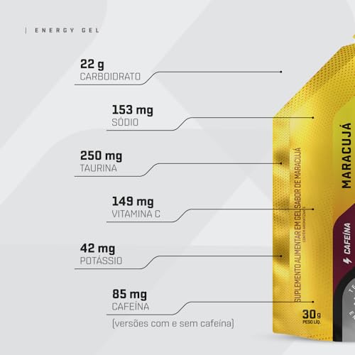 ENERGY GEL - 10 UNIDADES Sabor Maracujá