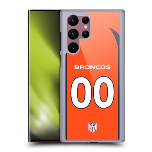 Coque Samsung Galaxy S22 Ultra 5G NFL personnalisée Denver Broncos étui rigide football américain