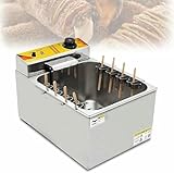 BTOIASYHF Elektrische Kommerzielle Schläger Für Warme Hunde Mit Käse, Frühmaschine Für Hunde Von Edelstahl 12 Liter Mit Temperaturregelung Von 50-200 ℃