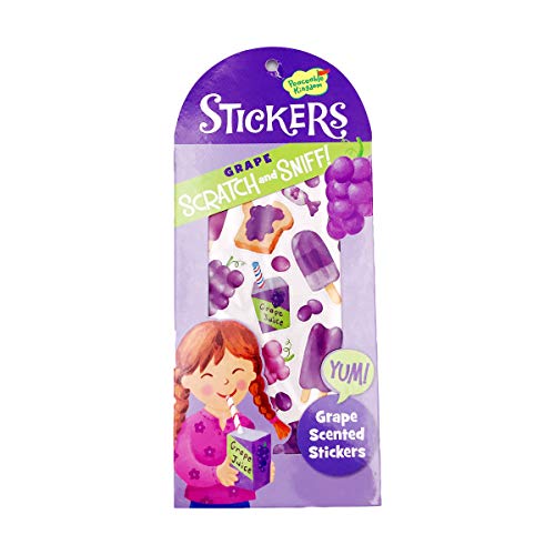 Peaceable Kingdom Scratch and Sniff Grape Scented Sticker Pack