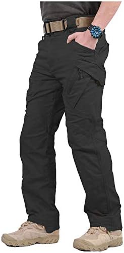 CARWORNIC Gear Men's Hiking Tactical Pants Lightweight Cotton Outdoor Military Combat Cargo Trousers