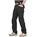 CARWORNIC Gear Men's Assault Tactical Pants Lightweight Cotton Outdoor Military Combat Cargo Trousers Black