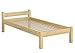 Erst-Holz Classico Letto Anche per Ragazzi per Materasso 90x200 in Pino massello e doghe rigide 60.36-09