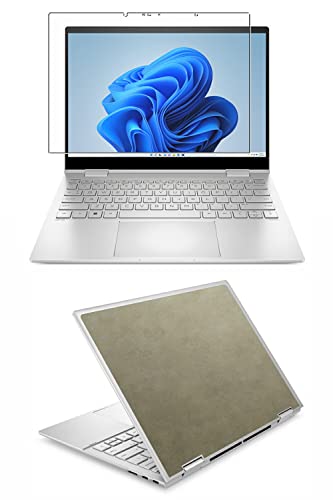 2�_�Z�b�g�y��ʁ{�V�zClearView(�N���A�r���[) HP ENVY x360 13-bf 13-bf0000 2022�N���f���Ή� �R�ہE�R�E�C���X�E�h�w��{�X�L���V�[�� �ی� �t�B���� ���h�~ ���{�� [�S�[���h ���^����]