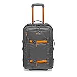 Lowepro Whistler RL 400 AW II Rugged Camera Roller with Recycled Fabrics,Heavy-Duty Wheels,All Weather Cover,Camera Case for Professional Use,Fits 15”Laptop,Mirrorless or DSLR Camera CarryOn,Grey