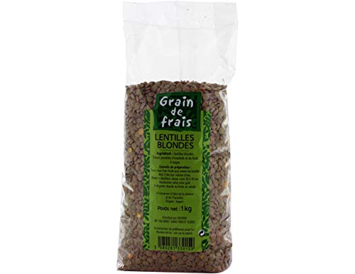 Lentejas rubias Granos Frescos - 1 kg