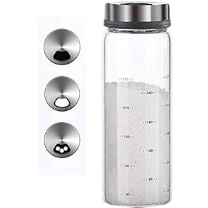 Zout en peper Shakers met verstelbare Gietgaten, 300ml