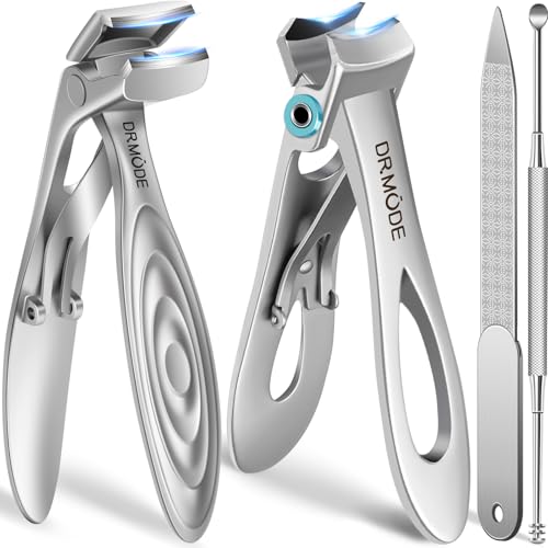 Toenail Clippers for Thick Toenails for Seniors, Angled Head Wide Opening