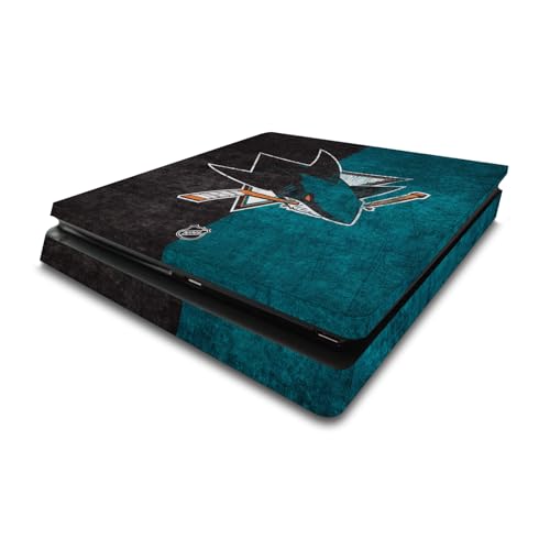 Skin PS4 Slim NHL San Jose Sharks Head Case Designs autocollant vinyle pour console de jeu Sony