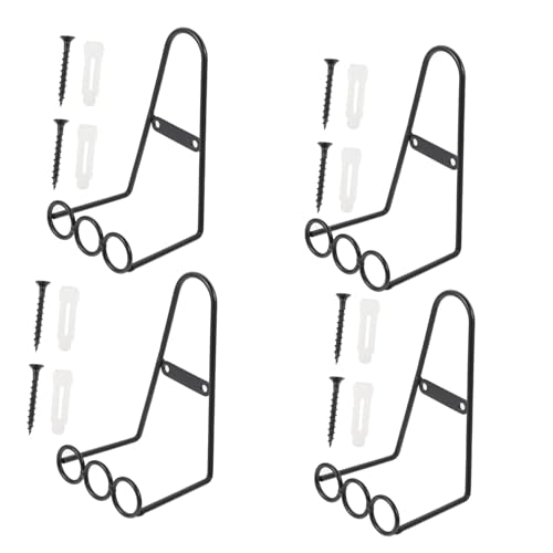 ERINGOGO Metal Plate Display Rack 4pcs Plate Holder for Artwork Dinner Platter Book Decor