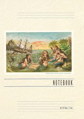 Vintage Lined Notebook Greetings from Point Pleasant