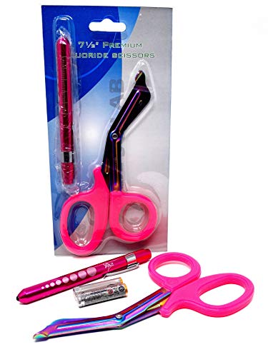 Symmetry Surgical Aaron Physician's, RN Pack Disposable Penlight, Pupil Gauge 66RN