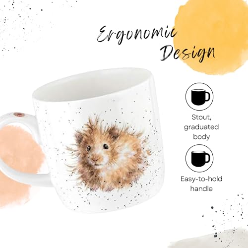 Taza Royal Worcester Wrendale 11oz en Porcelana Fina miniatura 4