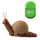 Caracol R/C realista Amagogo Juguete Infantil Teledirigido del Caracol Teledirigido Infrarrojo del IR de RC, - Marrón
