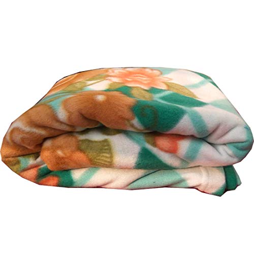 Image of All Season Multipurpose Polar Fleece Special Heavy Winter Light Weight Polar Fleece Blanket for Single Bed Warm Cozy Multicolor AC Blanket (90 x 60 inches) (Multicolor, Single)