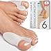 YogaMedic® Tutore Alluce Valgo Correttore 6pz - Separatore Dita Piede, Raddrizza dita - distanziatore, divaricatore, dita a mortello silicone