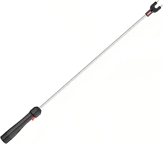 充電式家畜誘導棒 58cm 防水防塵 牛豚羊誘導 バッテリー 2 個充電器付 農場畜産用具 (全長 115cm バッテリー 2 個＋充電器セット)