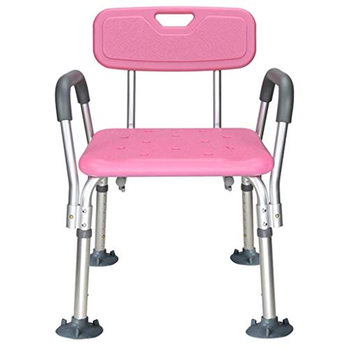 Chaise de douche réglable en hauteur avec ventouses pour senior - 2
