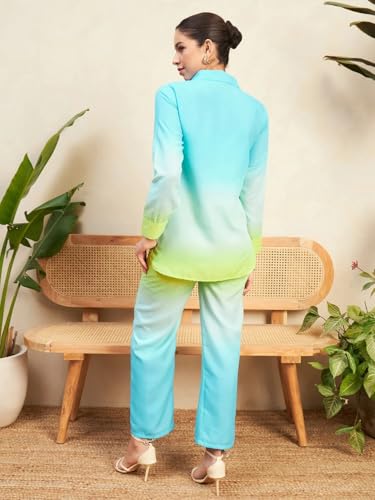 Image of FABNEX Women Co Ord Set for Women | Co Ord Set for Women Stylish | Kurta Set for Women | Kurta Set | Ethnic Co Ord Set for Women | Full Sleeve Co-ord Set (K-105-107)