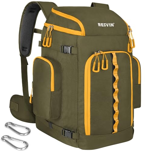 Ski Boot Bag, 65L Ski Boot Bag Backpack 1680D Nylon Waterproof Ski Bag for, Skis Snowboard & Accessories