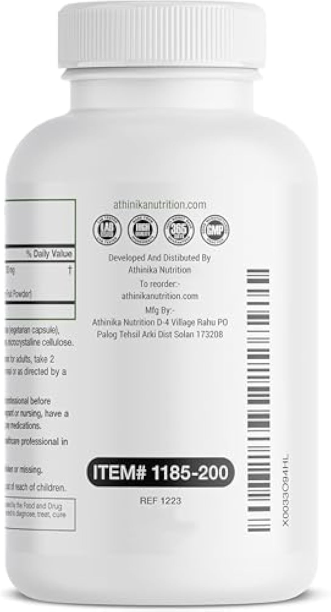Bilberry Extra Strength Capsules, 200 Vegetarian