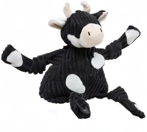 Miniatura 10 de HuggleHounds Knottie Juguete de Peluche para Perro - Juguete de Animal de Peluche para Perro, Juguetes Chirriantes para Cachorros, para Perros