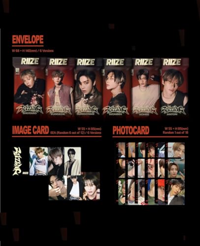 Riizing Photo Pack RIIZE Smart Album version mini album complet