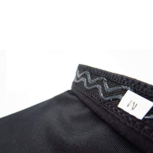 Runtop(Single)Shin Sleeves For Rope Climbing Shin Guards Sleeves For Deadlifting Weightlifting Powerlifting Cross Fitness Training Box Jumping Compression Leg Calf Protector Men Women(Black Single, L) #TOP3