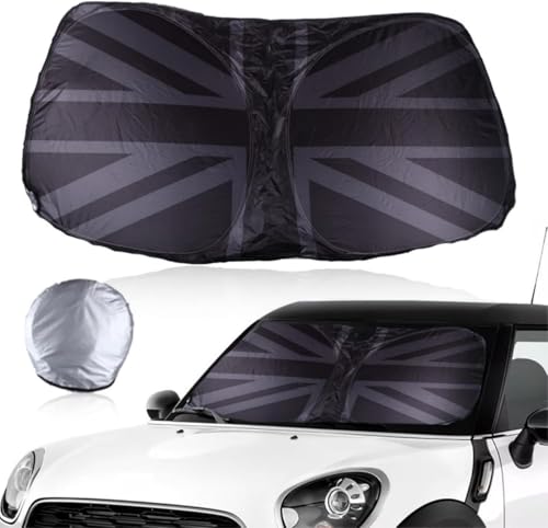 Front Windshield Sunshade for Mini Cooper Car Shade Automotive Windshield Sunshades for Mini Cooper Windshield Sun Shade Keeps Your Vehicle Cool