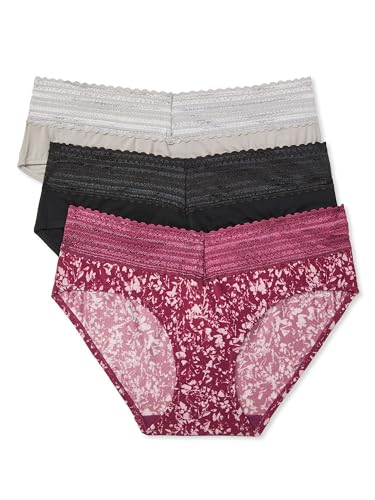 Image of Warner's womens Blissful Benefits No Muffin 3 Pack Hipster Panties