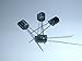 ECE-A1CKA101 Low Profile Electrolytic Capacitor 100uf 16V, 85C, 7mm High x 6.3mm Dia. (4 Pieces)