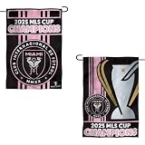 Inter Miami CF 2025 Champions Double Sided Garden Flag