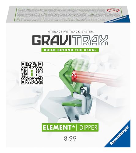 Ravensburger GraviTrax Element Dipper 22430 - Erweiterung für deine Kugelbahn - Murmelbahn und Konstruktionsspielzeug ab 8 Jahre