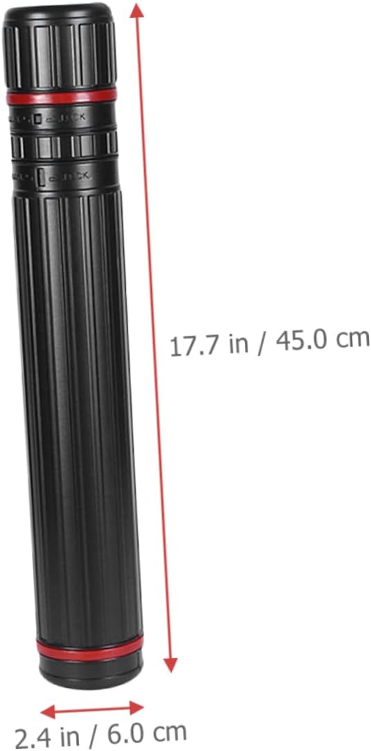 3pcs Telescoping Plastic Art Tube for Posters and Artwork