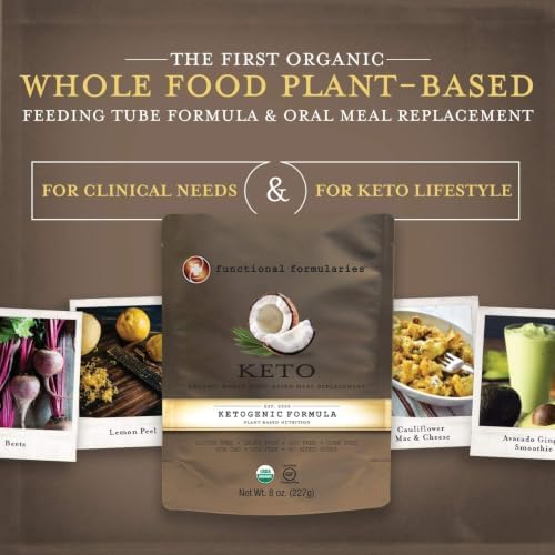 Functional Formularies Ketogenic Meal Replacement Supplement, Add To Your Recipes For Perfectly Balanced Keto Organic Nutrition, 24 Pack - 2