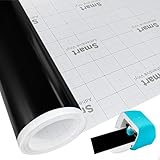 【Smart Vinyl Permanent】Unser Selbstklebende Vinyl besteht aus verbessertem PVC-Material, ist wasserdicht und lichtbeständig sowie UV-beständig. Hohe Klebekraft und Haltbarkeit sorgen für eine schnelle und genaue Anwendung sowie für langlebige und langlebige Muster.
