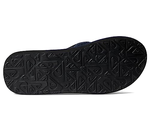 Image of Quiksilver mens Quiksilver Men's Carver Print 3 Point Flip Flop Athletic Sandal