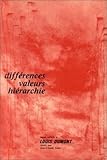 Diff&Atilde;&copy;rences, valeurs, hi&Atilde;&copy;rarchie textes offerts &Atilde;&nbsp; Louis Dumo
