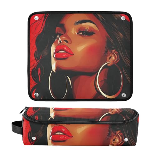 Bolsa de viaje resistente al calor para herramientas de cabello miniatura 3