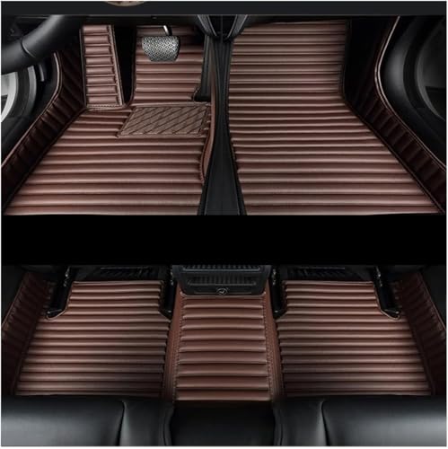 Tapis de sol voiture en cuir pour Toyota Land Cruiser Prado 120
