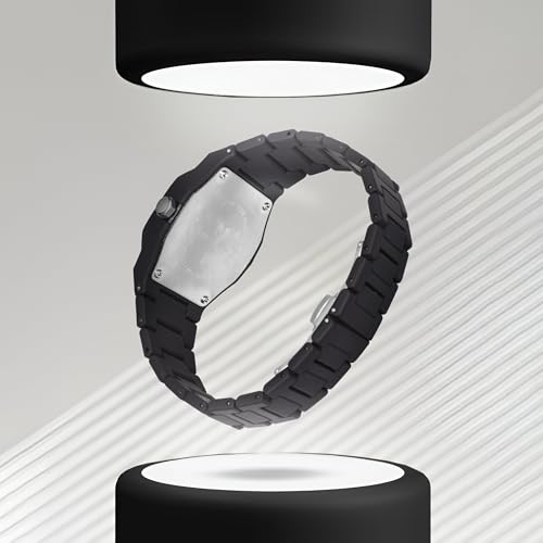 Image of Carlington Premium Analog Men's Watch - Elegant Stainless Steel Chain Strap, Sleek Dial, Quartz Movement, Premium Gift Watch for Men - CT 9152 Black