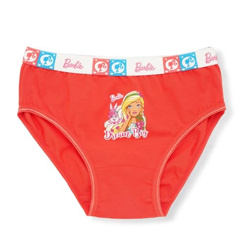 Image of Red Rose Kids Girls Cotton Printed Panty Pack of 6-Assorted